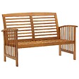 VIDAXL - vidaXL Banc de jardin 119 cm bois d'acacia solide - vignette