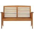 VIDAXL - vidaXL Banc de jardin 119 cm bois d'acacia solide - vignette