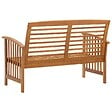 VIDAXL - vidaXL Banc de jardin 119 cm bois d'acacia solide - vignette