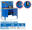 SIMON RACK - SimonRack - Kit Etabli 1440x900x600mm Charge 400Kg -  SIMONWORK BT-2 LOCKER 900 GRIS FONCE SIMONRACK - vignette