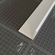 TECNOPROFILS - Baguette d'Angle PVC Cellulaire 50 mm - Longueur 1 m - Blanc - vignette