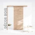 COULICOOL - Porte Coulissante avec Rail - Denver 83 cm - Avec butée - vignette