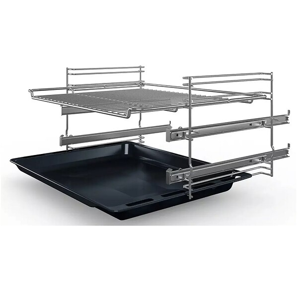 BOSCH - Cuisinière Vitrocéramique A 66l 4 Feux Blanc - HKR39C220 - large