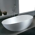 THALASSOR - COCOON 160 - Baignoire ilot en Solid Surface 160 x 82 x 55(h) cm - vignette