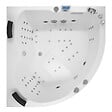 THALASSOR - Baignoire balnéo d'angle 150x150 cm AQUA GAUCHE IPOWER - vignette