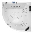 THALASSOR - Baignoire balnéo d'angle 150x150 cm AQUA DROITE IPOWER - vignette