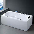 THALASSOR - Baignoire balnéo droite 200x90 cm ARKOS IDYNAMIC - vignette