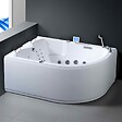 THALASSOR - Baignoire balnéo asymétrique 170x120 cm SIRIUS GAUCHE IDYNAMIC - vignette