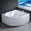 THALASSOR - Baignoire balnéo d'angle 150x150 cm AQUA GAUCHE IDYNAMIC - vignette