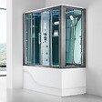 THALASSOR - Baignoire balnéo douche hammam OMEGA 170 GAUCHE - vignette