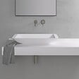THALASSOR - LAKE 60 - Vasque à poser en Solid Surface Blanc Mat 60 x 35 x 9(h) cm - vignette