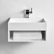 THALASSOR - KUBE 50 - Vasque suspendue en Solid Surface 50 x 50 x 25(h) cm - vignette