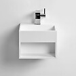 THALASSOR - KUBE 33 - Vasque suspendue en Solid Surface 33 x 33 x 25(h) cm - vignette