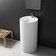 THALASSOR - TOTEM 45 - Lavabo colonne en Solid Surface 45 x 45 x 90(h) cm - vignette