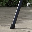 OUTSUNNY - Balancelle de jardin 3 places toit réglable acier polyester gris - vignette