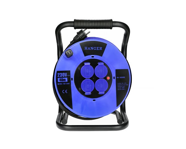 HANGER - Enrouleur electrique 25m H07RN-F 3G 1,5mm2 - HANGER - 600007 - large