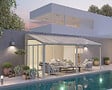 CANOPIA - Canopia Paroi latérale pour pergola 3 m Blanche - vignette