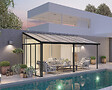 CANOPIA - Canopia Paroi latérale pour pergola 3 m Grise - vignette