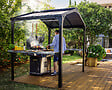 CANOPIA - Canopia Abri barbecue Austin 180 x 284 cm Aluminium Noir - vignette