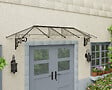 CANOPIA - Canopia Marquise de porte Lily 319 x 88 cm Noir - vignette