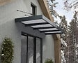 CANOPIA - Canopia Marquise de porte Sophia  XL 380X140 cm Gris Opale  Blanc - vignette