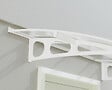 CANOPIA - Canopia Marquise de porte Bordeaux 890X140cm brume blanche - vignette