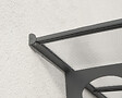 CANOPIA - Canopia Marquise de porte Herald 671 x 140 cm Gris - vignette