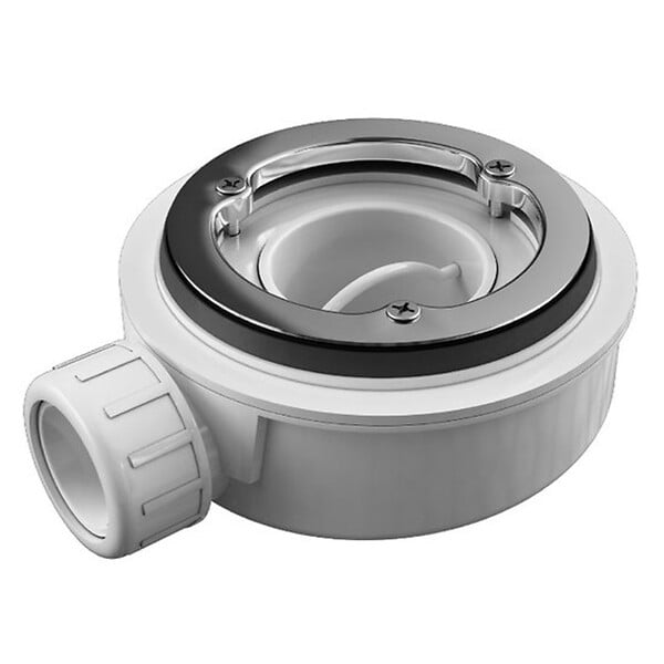 SANYCCES - Bonde extra-plate horizontale Sanycces Ø90 mm pour receveur de douche - large
