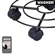 WAGNER DY - Roule-pot en acier GH 0943 - Noir - Diam.300mm - vignette
