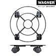 WAGNER DY - Roule-pot en acier GH 0943 - Noir - Diam.300mm - vignette