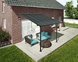 CANOPIA - Canopia Pergola Capri 3X3 Grise, toiture gris - vignette