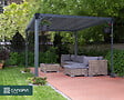 CANOPIA - Canopia Tonnelle de jardin Milano 3X3 Grise - vignette