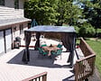 CANOPIA - Canopia Tonnelle de jardin Milano 3X3 Grise - vignette