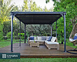 CANOPIA - Canopia Tonnelle de jardin Milano 3X4,3 Grise - vignette