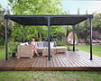 CANOPIA - Canopia Tonnelle de jardin Milano 3X4,3 Grise - vignette