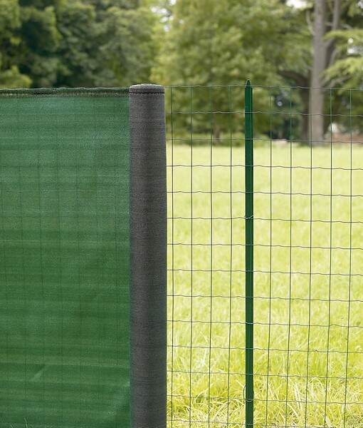 NORTENE - Brise-vue PE tissé 100% bouton Vert, largeur 1.50m - Vendu au mètre - large