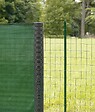 NORTENE - Brise-vue PE tissé 100% bouton Vert, largeur 1.50m - Vendu au mètre - vignette