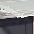 CANOPIA - Canopia Marquise de porte Lyra 135 x 90,5 cm Blanc - vignette