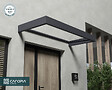 CANOPIA - Canopia Marquise de porte Sophia 215 x 95 cm Gris Foncé - Clair - vignette