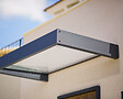 CANOPIA - Canopia Marquise de porte Sophia 215 x 95 cm Gris Foncé - Clair - vignette