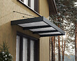 CANOPIA - Canopia Marquise de porte Sophia  XL 290X140 cm Gris Opale  Blanc - vignette