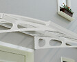 CANOPIA - Canopia Marquise de porte Bordeaux 670,5 x 140 cm Blanche - vignette