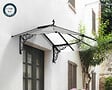 CANOPIA - Canopia Marquise de porte Iris 174,9 x 125 cm Noir - vignette