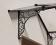 CANOPIA - Canopia Marquise de porte Iris 174,9 x 125 cm Noir - vignette