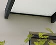 CANOPIA - Canopia Marquise de porte Sophia  XL  750X140 cm Gris Opale  Blanc - vignette