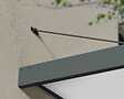 CANOPIA - Canopia Marquise de porte Sophia  XL 190X140  cm Gris Opale  Blanc - vignette