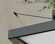 CANOPIA - Canopia Marquise de porte Sophia  XL 470X140 cm Gris Opale  Blanc - vignette