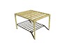 MA PERGOLA BOIS - Pergola bois • 3m x 4m • indépendante • sens largeur - vignette
