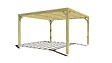 MA PERGOLA BOIS - Pergola bois • 4m x 4m • indépendante • sens largeur - vignette