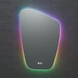 MP GLASS - Miroir led aurora 80x60 cm - vignette